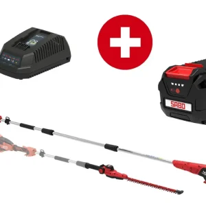 Sabo Akku-Motorsäge CT Combi-Tool mit Akku 4Ah und Standard-Ladegerät - Heckenscheren- und Sägeaufsatz Preiswert