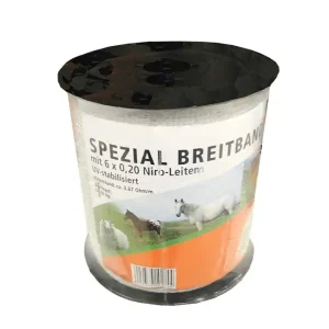 Spezial-Breitband 200 m, Niro weiß Ausverkauf