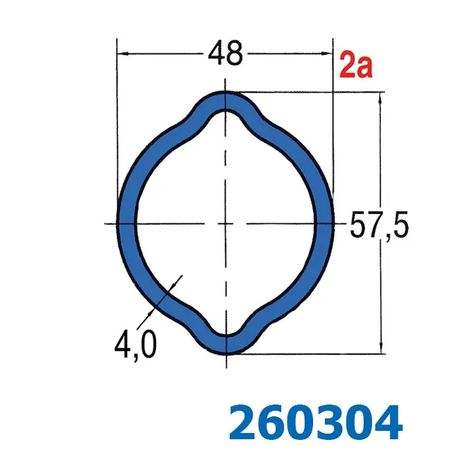 Knallerangebot Profilrohr Zitronenprofil 2a
