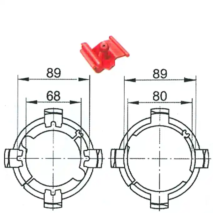 Neue Kollektion Gleitring-Satz, p. f. Bypy-Wellen, BG A8, A9