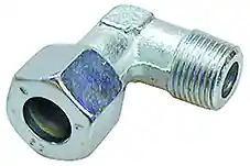 Zertifiziert Winkel-Einschraubverschraubung 15 L, R 1/2"