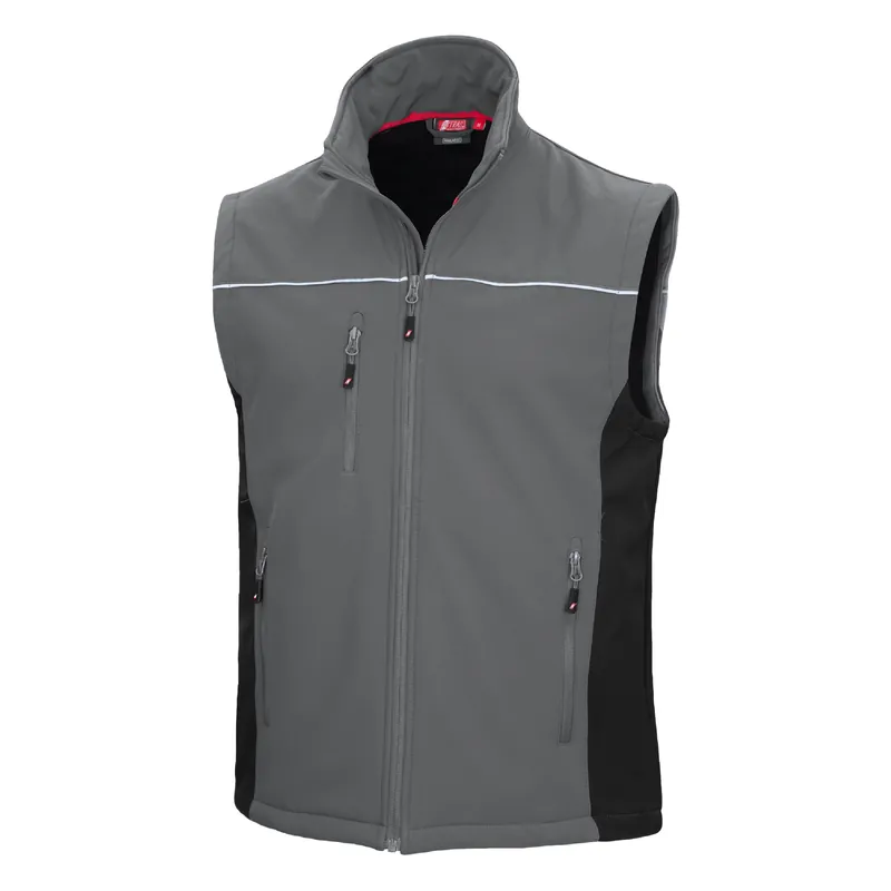Mega-Angebot Softshellweste Motion Tex Light, Grau/Schwarz, Gr. L