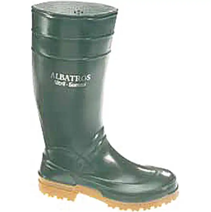 Neu Nitril-Gummistiefel, grün, Gr. 45