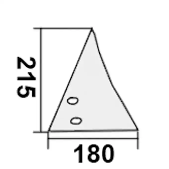 Streichblech-Vorderteil p. f. Frost NK30-41VR, 50552, rechts Zertifiziert