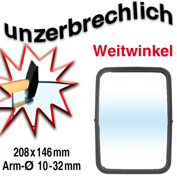 Spiegel VM3 208 x 146 mm Weitwinkel Letzte Chance