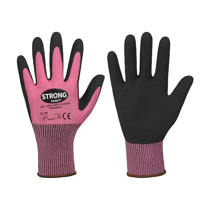 Finale Aktion Damen-Handschuhe Lady Flexter, pink, Gr. 6
