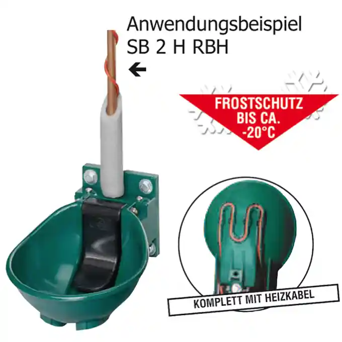 Frostsicheres Kunststofftränkebecken "SB 2 H RBH", 230V Online Kaufen