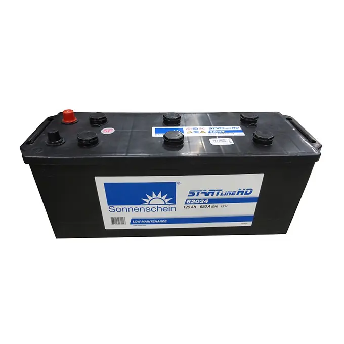 Zertifiziert Starterbatterie "Import", 120 Ah