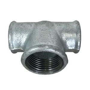 Fitting verzinkt, T-Stück 90°, 1/2" x 3/4" x 1/2", 3 x IG Top-Angebot