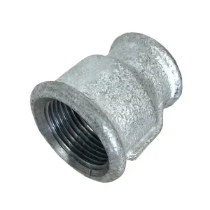 Fitting verzinkt, Reduziermuffe, 3/4" x 1/2", 2x IG Preisreduziert