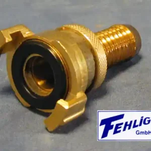 Saug- und Hochdruckkupplung 1/2", Messing Super-Preis
