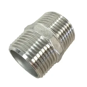 Fitting V2A, Doppelnippel 1/2", 2x AG Sonderangebot