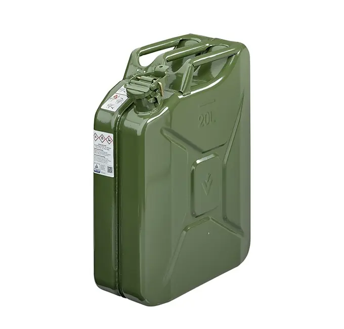 Solange Der Vorrat Reicht Stahlblech-Benzinkanister 20 Liter