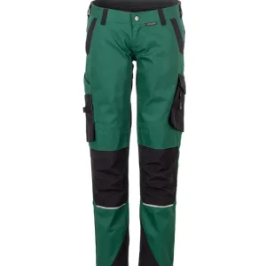 Damen-Arbeitshose Norit, grün-schwarz, Gr. 38 (M) Zertifiziert
