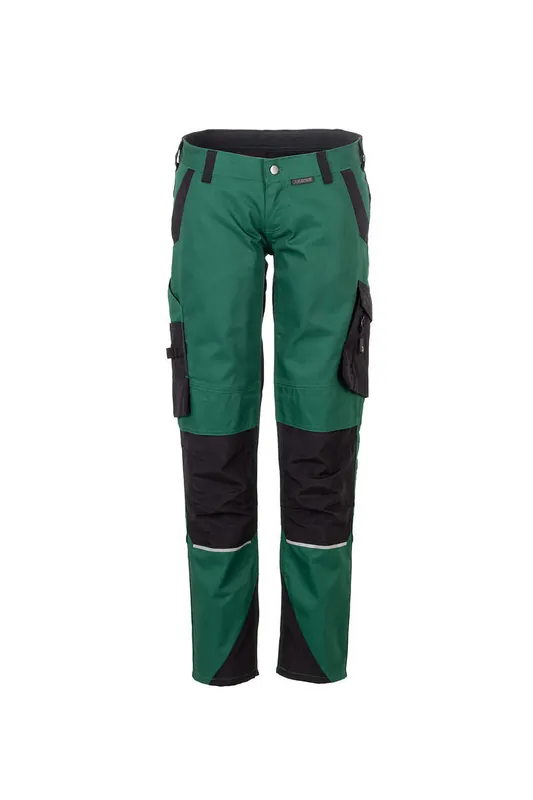 Damen-Arbeitshose Norit, grün-schwarz, Gr. 38 (M) Zertifiziert