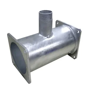 Preisknaller Zwischenstück mit beidseitigem 4-Eckflansch, NW 159 mm 6"