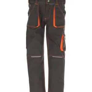 Schnäppchen Kinder-Bundhose "Junior" oliv-orange, Gr. 170/176