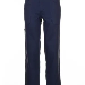 Geprüft Arbeits-Bundhose "BW 290", hydronblau/marine, Gr. 64