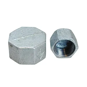 Fitting verzinkt, Kappe, 6-kant, 1 1/2", IG Preisknaller