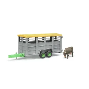 Viehtransportanhänger mit 1 Kuh Must-Have
