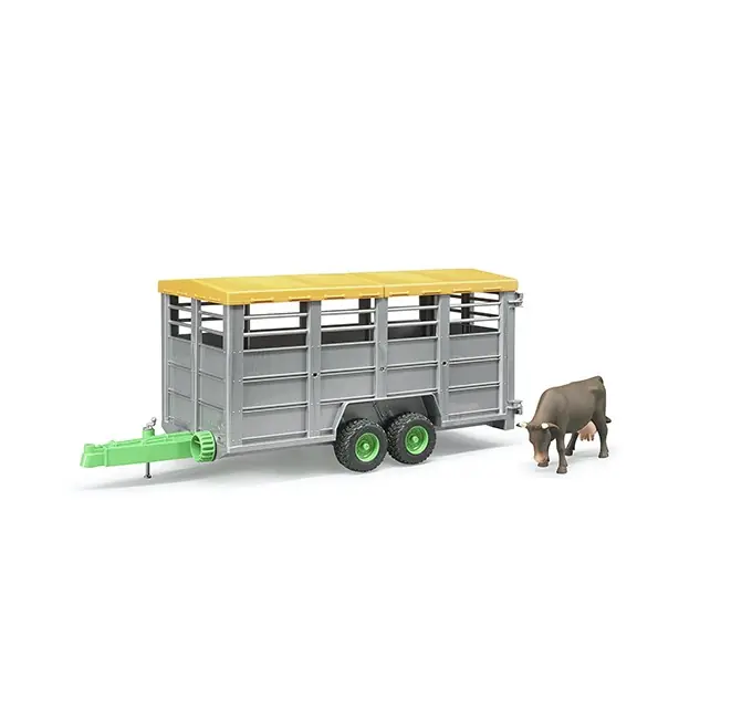 Viehtransportanhänger mit 1 Kuh Must-Have