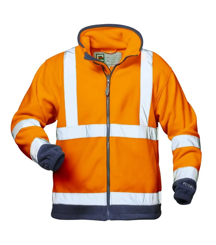 Warnschutz-Fleecejacke Benedikt, fluoreszierend, Gr. XXL Bestpreis