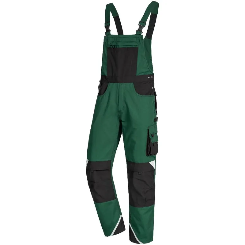 Highlight Latzhose Motion Tex Plus, Grün/Schwarz, Gr. 50