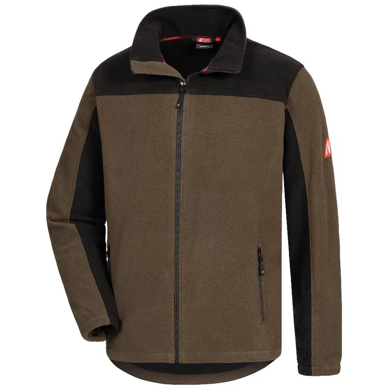 Fleecejacke Motion Tex Plus, Braun/Schwarz, Gr. XXL Preiswert