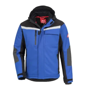 Winter-Softshelljacke Motion Tex Plus, Königsblau/Schwarz, Gr. M Abverkauf