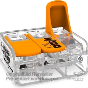 Sichere Zahlung Verbindungsdosenklemme "Compact" 400V, max. 6,0 mm²