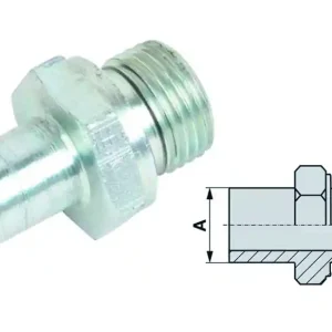 Gerader Einschraubstutzen 12 L, R1/4", AG Neu Im Sortiment