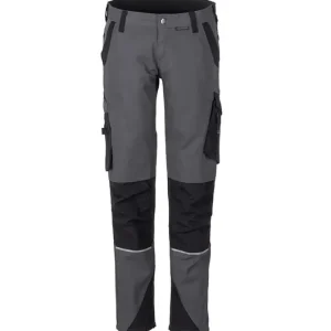 Damen-Arbeitshose Norit, schiefer/schwarz, Gr. 42 (XL) Top-Seller