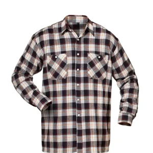 Must-Have Flanellhemd "Virginia", 85 cm, Gr. (43/44) XL, Marine-Hellblau-Rot Kariert