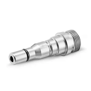 Schneller Versand Stecknippel Edelstahl mit Easy!Lock Außengewinde