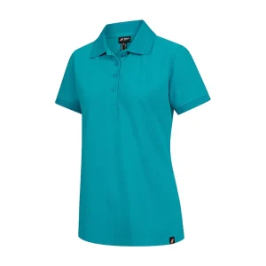 Damen Polo-Shirt Motion Tex Plus, Türkis, Gr. 3XL Schnäppchen