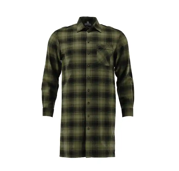 Neu Flanellhemd "Condor" 105 cm, 1/1 Arm, Gr. (41/42) M