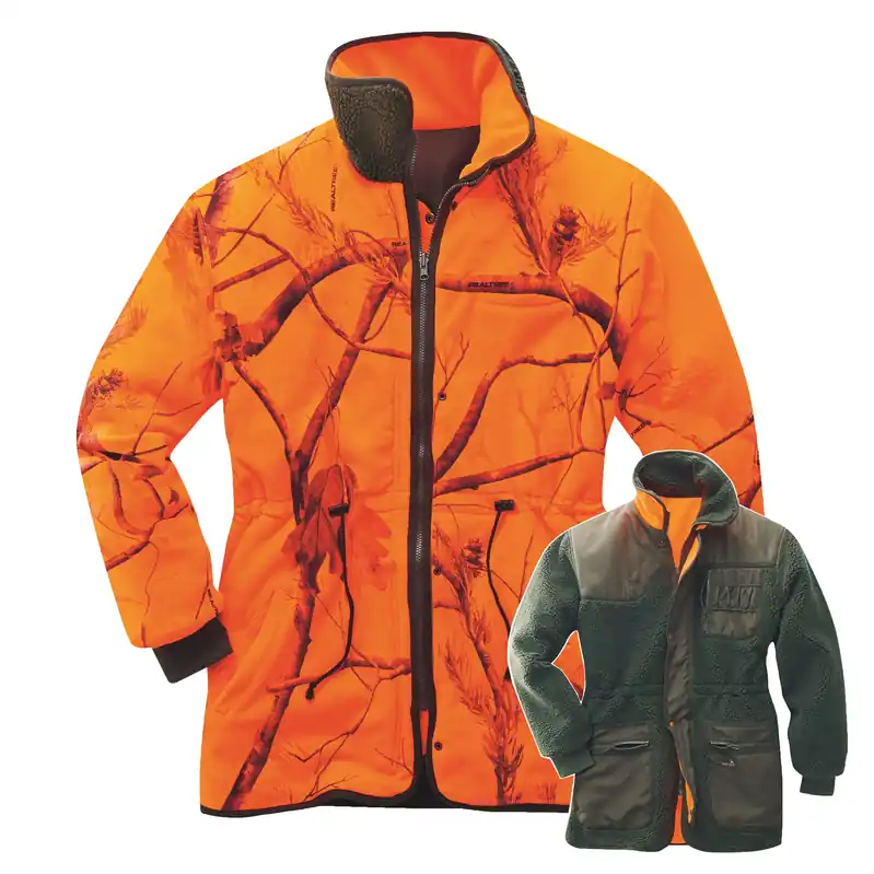 Signal-Faserpelz-Wendejacke Fox, Realtree, Gr. XL Günstig