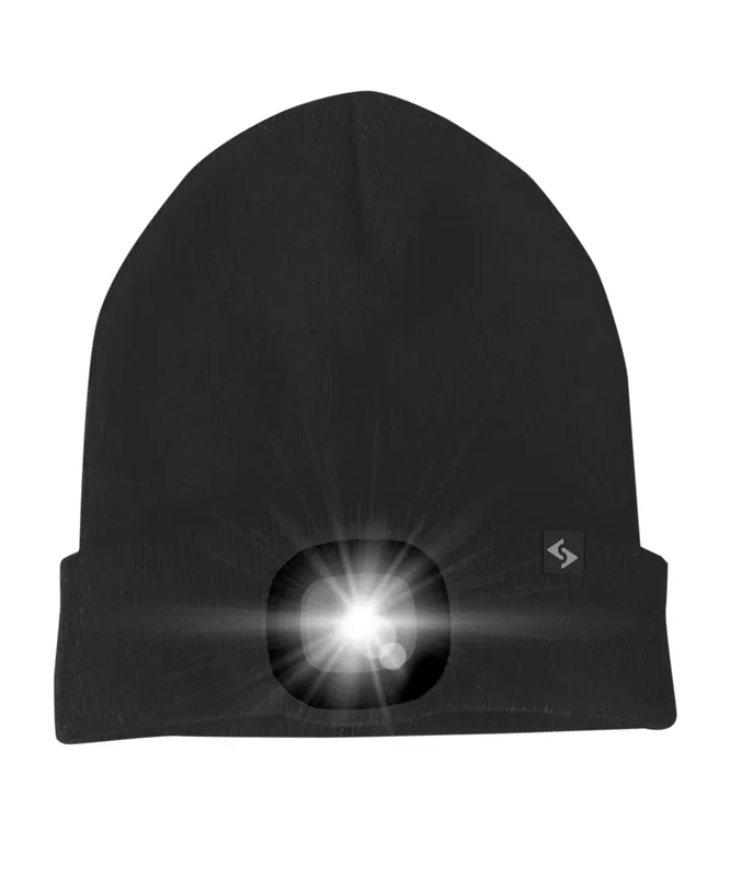 Beliebt LED-Mütze, schwarz