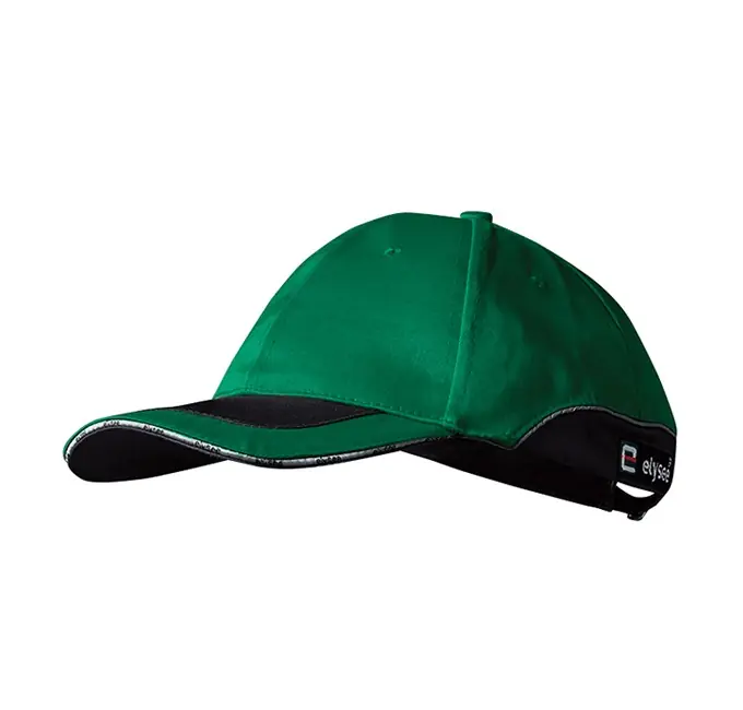 Meistverkauft Elysee-Cap / Baseballcap "David", grün-schwarz