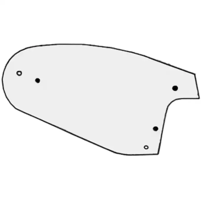 Sichere Zahlung Streichblech-Hinterteil p. f. Niemeyer 024078, NU16G, rechts