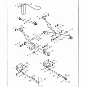Bolzen f. Haltebock Stabilisator Neu