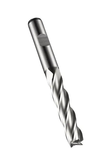 Echt Schaftfräser C273 DIN 844 L D.2mm Schneiden-L.10mm HSS-E-PM Blank 30Grad Z.4