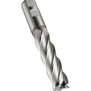 Wochenendangebot Schaftfräser C273 DIN 844 L D.40mm Schneiden-L.125mm HSS-E-PM Blank 30Grad Z.6