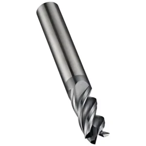 Schaftfräser S260 D.3mm Gesamt-L.57mm Schneiden-L.9mm HM AlCrN 40Grad Z.4 Zertifiziert