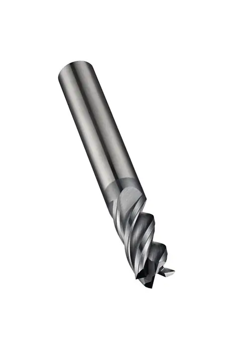 Schaftfräser S260 D.3mm Gesamt-L.57mm Schneiden-L.9mm HM AlCrN 40Grad Z.4 Zertifiziert