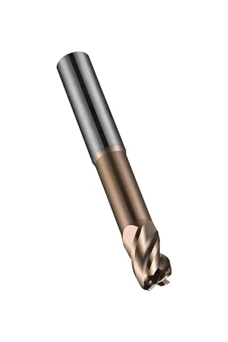 Aktuell Schaftfräser S524 D.4mm R.0,5mm Gesamt-L.75mm Schneiden-L.8mm