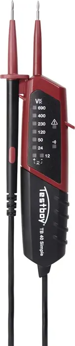 Sichere Zahlung Spannungs-/Durchgangsprüf er 40 Simple 12-690 V AC/DC