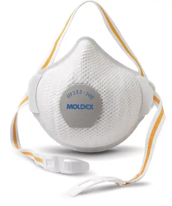 Atemschutzmaske Air Plus ProValve 340801 FFP3/V R D m.Ausatemventil MOLDEX VE: 5 Stück Neuheit