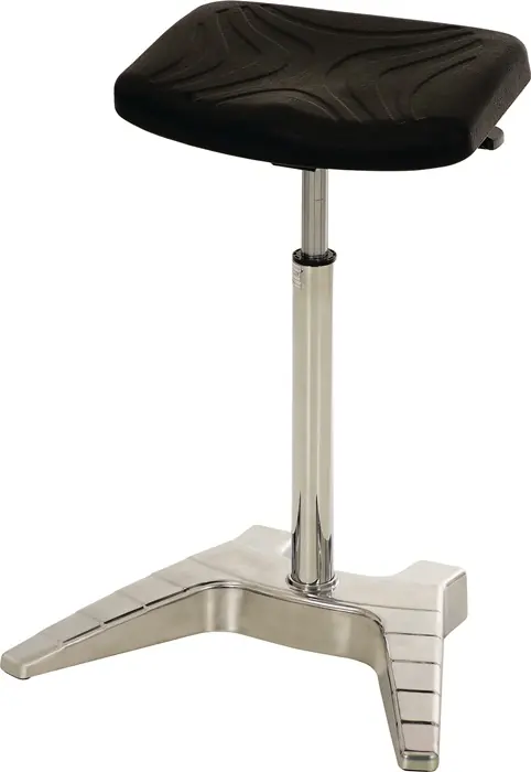 Stehhilfe PU-Integralschaum Sitz-H.650-850mm Alu.pol.m.Transportrollen LOTZ Garantierte Lieferung