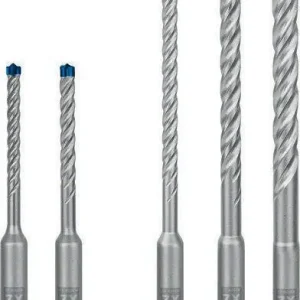 Meistverkauft Hammerbohrersatz Expert plus 7X 5-tlg.SDS Plus Ku.-Kass.m.Euroloch BOSCH